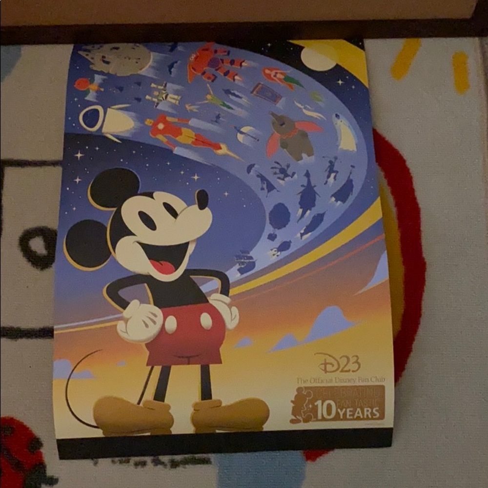 Limited edition d23 Expo Poster